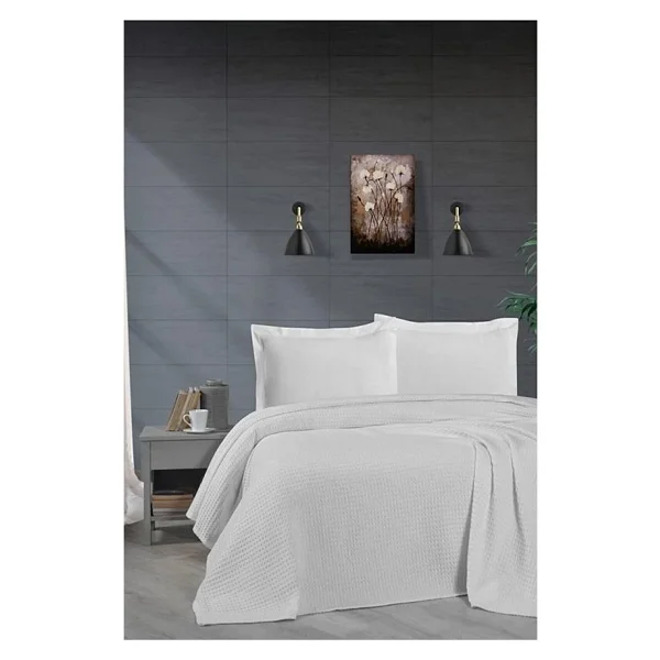 Mulberry Havuzlu Battal Boy Pike Pamuk 230x250 Cm - Beyaz - Görsel 2