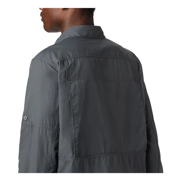 Columbia Silver Ridge 2.0 Ao0651-028 Gri Uzun Kollu Outdoor Erkek Gömlek - Görsel 3