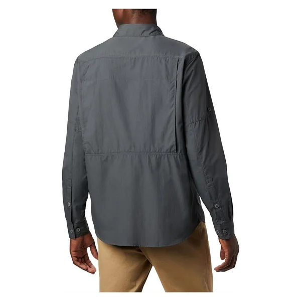 Columbia Silver Ridge 2.0 Ao0651-028 Gri Uzun Kollu Outdoor Erkek Gömlek - Görsel 4