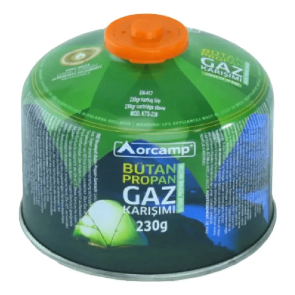 Orcamp Kts 230 Gr 4 Adet Gaz Kartuşu - Görsel 2