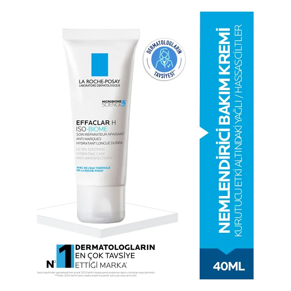 La Roche-Posay Effaclar H Isobiome 40 Ml Nemlendirici Krem - Görsel 2