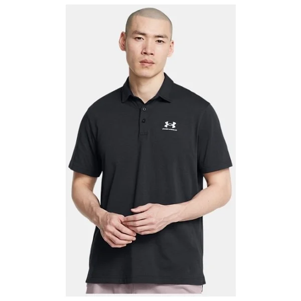 Under Armour Icon 1386608-100 Beyaz Kısa Kollu Polo Yaka Erkek Tişört - Görsel 5