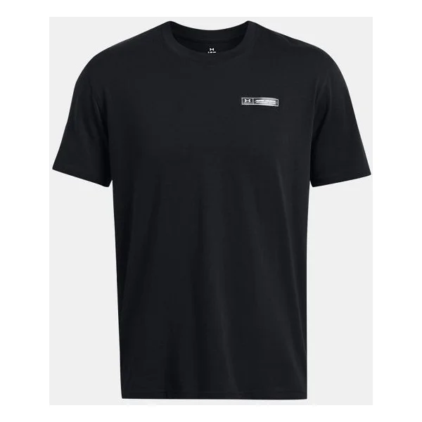 Under Armour Heavyweight Armour Label 1382831-338 Yeşil Kısa Kollu Bisiklet Yaka Erkek Tişört - Görsel 9