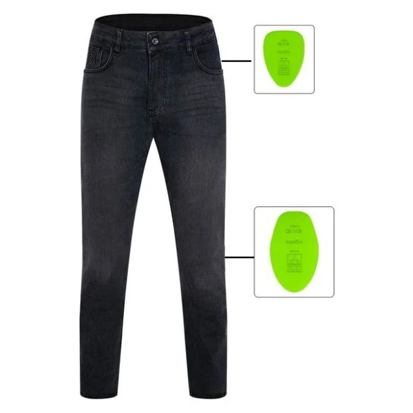 Tech 90 Vecton Ad Pro Black Kevlar Cordura Motosiklet Pantolonu - Görsel 8