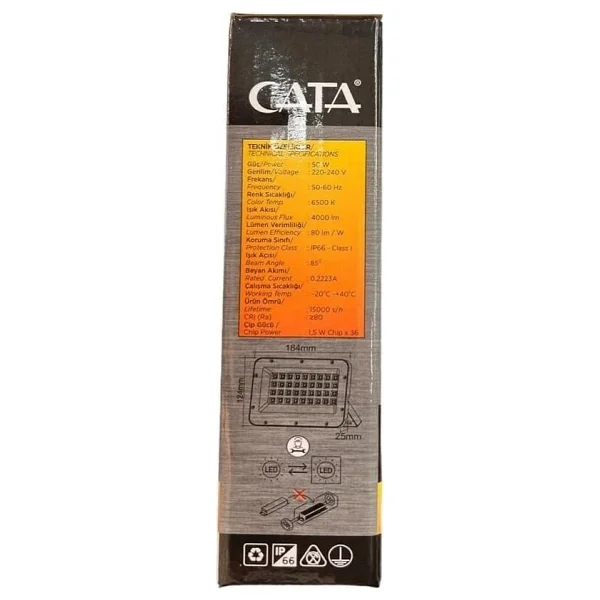 Cata Ct-4658 50 W Projektör - Görsel 5