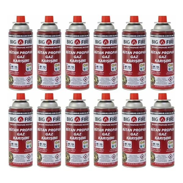 Big Fire 227 Gr Gaz Kartuşu - Görsel 5