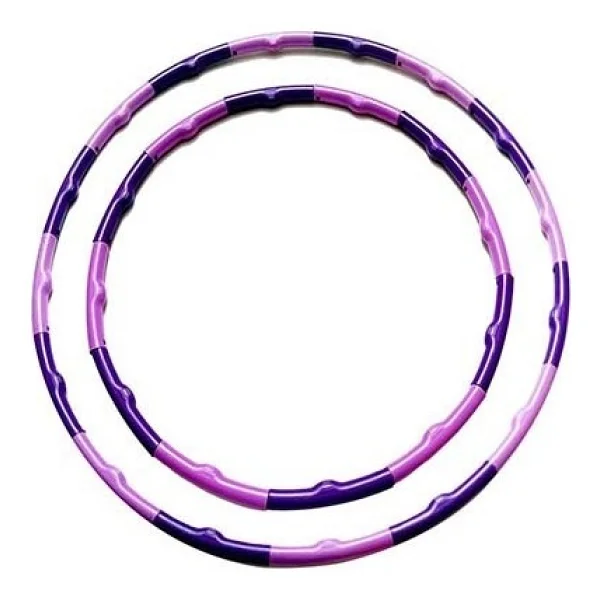 Ciwaa Cwa-2403 14 Parça Geçmeli Çember 70 Cm - Mor - Görsel 2
