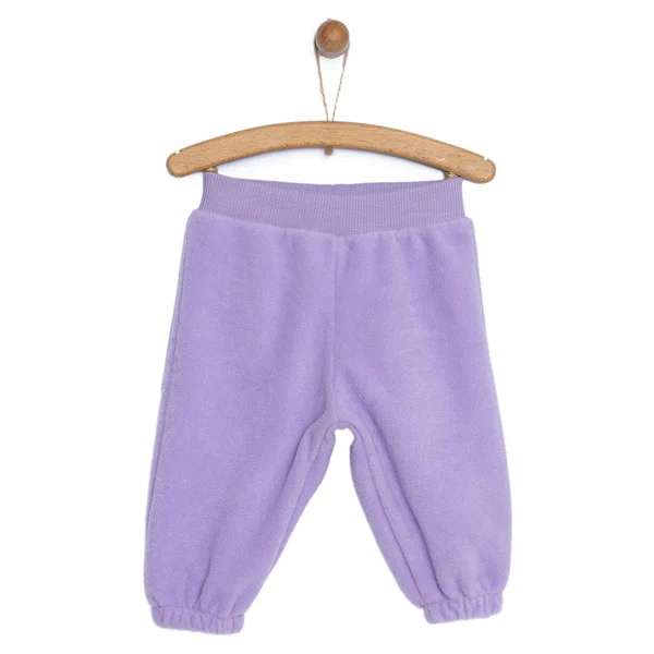Hellobaby Basic Kız Bebek Polar Pantolon - Görsel 4