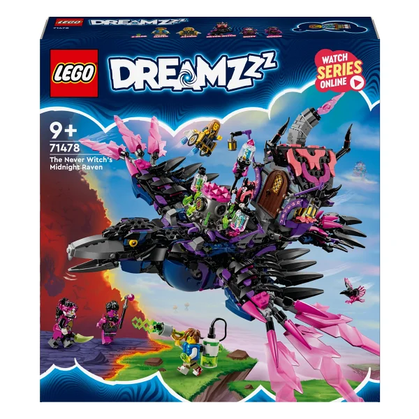 Lego 71478 Dreamzzz Never Cadısı'nın Gece Yarısı Kuzgunu - Görsel 5