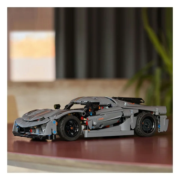 Lego 42173 Technic Koenigsegg Jesko Absolut Gri Hiper Araba - Görsel 5