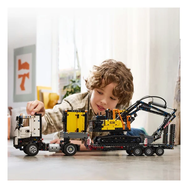 Lego 42175 Technic Volvo Fmx Kamyon Ve Ec230 Elektrikli Ekskavatör - Görsel 8