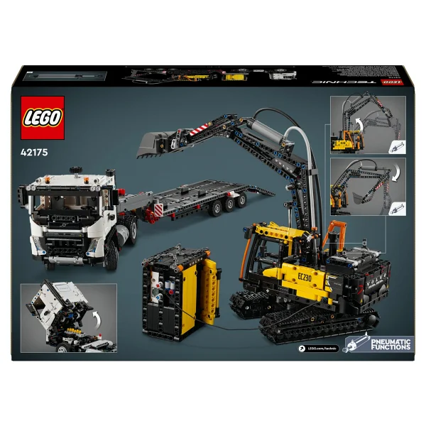 Lego 42175 Technic Volvo Fmx Kamyon Ve Ec230 Elektrikli Ekskavatör - Görsel 4