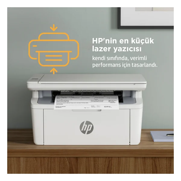 Hp Laserjet Mfp M141w 7md74a Mono Wi-Fi + Fotokopi + Tarayıcı Çok Fonksiyonlu Lazer Yazıcı - Görsel 8