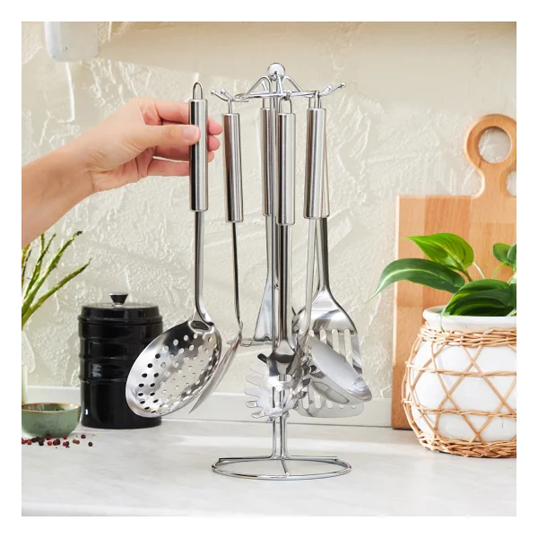 Karaca Apricot Chef 7 Parça Standlı Servis Seti - Görsel 3