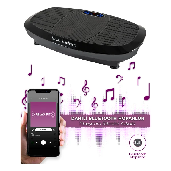 Relax Exclusive 3d Vibration Plate Titreşimli Spor Aleti - Görsel 3