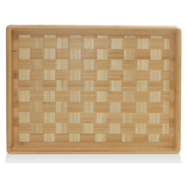 The Mia Wicker Tps0067 40x31 Cm Bambu Tepsi - Görsel 2
