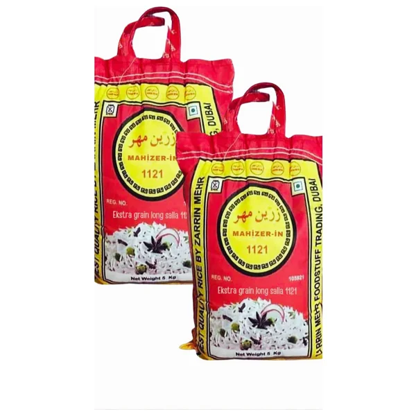 Zarrin Mehr 5 Kg Eksta Uzun Taneli Basmati Pirinç 1121 Grain Long Kaliteli Pirinç - 1,5 Gr - Görsel 4