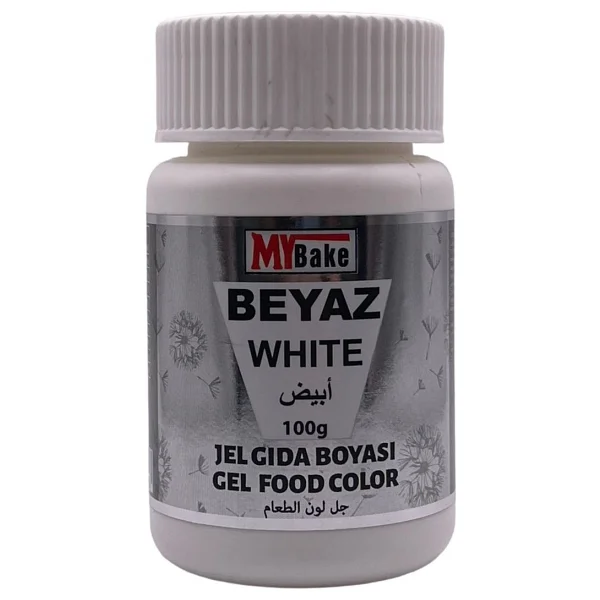 Mybake Beyaz Jel Gıda Boyası 100 Gr - Görsel 2
