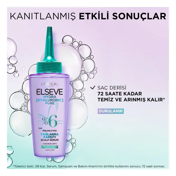 L'oreal Paris Elseve Hydra Pure Peeling Etkili Saç Derisi Serumu 102 Ml - Görsel 5