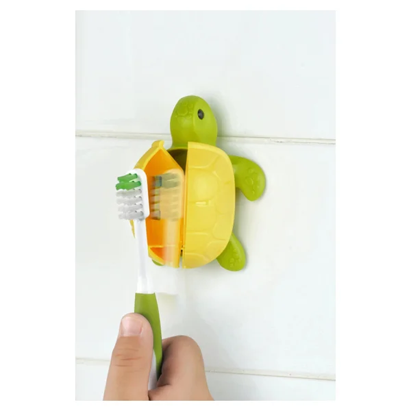 Flipper Diş Fırçası Kabı Kaplumbağa - Görsel 2