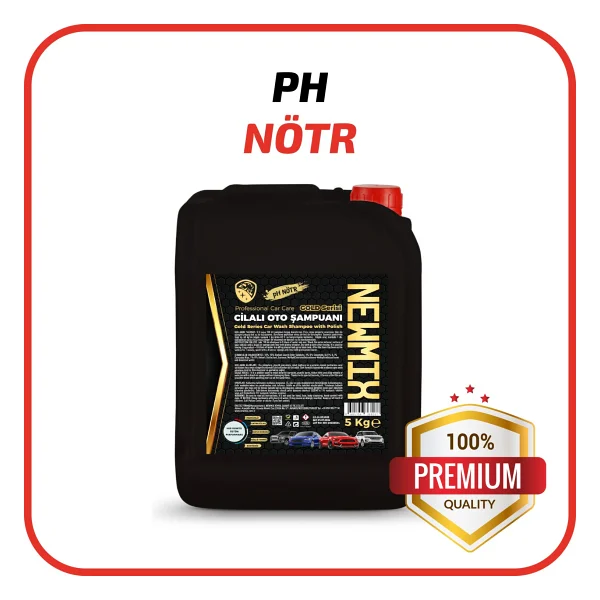 Newmix Gold Serisi Cilalı 5 lt Oto Şampuan - Görsel 2