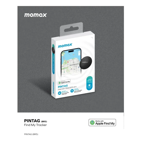 Momax Pintag Find My Tracker Sarı Akıllı Takip Cihazı - Görsel 2