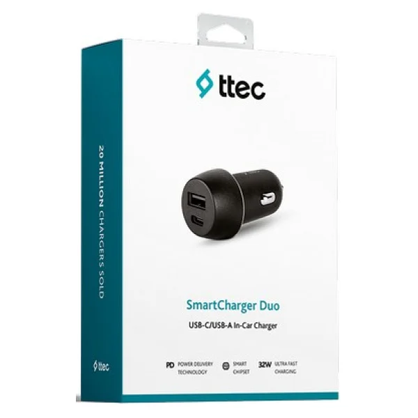 Ttec Smartcharger 2cks24 32 W USB Type-C Hızlı Araç Şarj Aleti - Görsel 3
