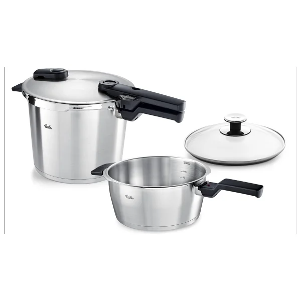 Fissler Vitaquick Premium 6 Lt + 3.5 Lt Düdüklü Tencere Seti - Görsel 9