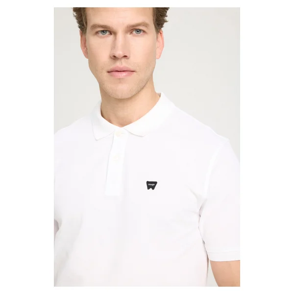 Wrangler Erkek Pamuklu Regular Fit Mercan Rengi Polo Yaka Tişört - W7d5k4xx2t - Görsel 4