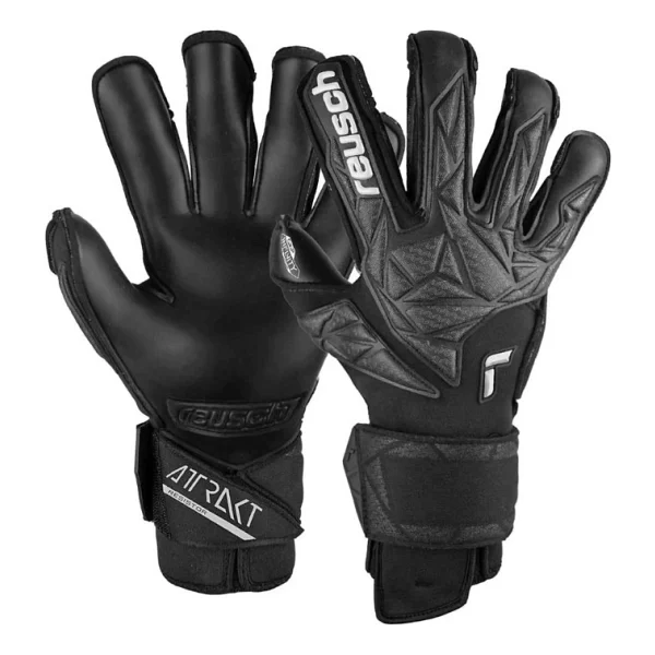 Reusch 5470745 Attrakt Infinity Kaleci Eldivenleri Siyah - Görsel 6