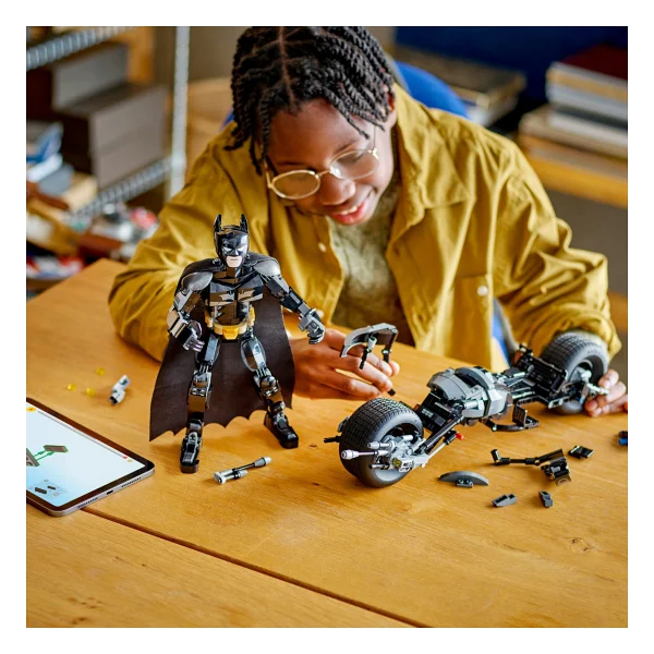 Lego 76273 Dc Batman Yapım Figürü Ve Bat-Pod Motosiklet - Görsel 9