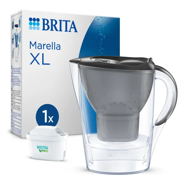 Brita Marella XL 3.5 Lt Grafit Filtreli Su Arıtma Sürahisi - Görsel 9