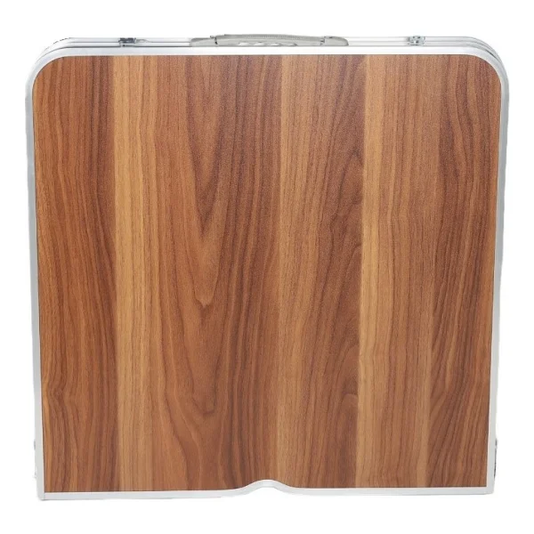 Uniqamp Quatrotm 60x120 Cm 4 Kişilik Ahşap Kamp Masa Sandalye Takımı - Görsel 5