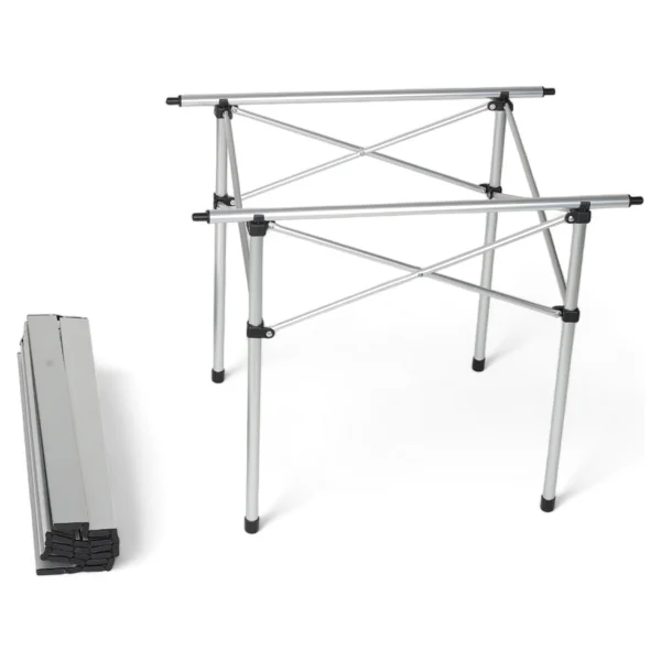 Uniqamp 70x70 Cm Alüminyum Katlanır Kamp Masası - Görsel 3