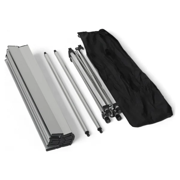 Uniqamp 70x70 Cm Alüminyum Katlanır Kamp Masası - Görsel 4