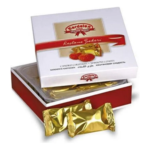 Kardelen Kestane Şekeri Hediyelik Kutu 170 Gr - Görsel 2