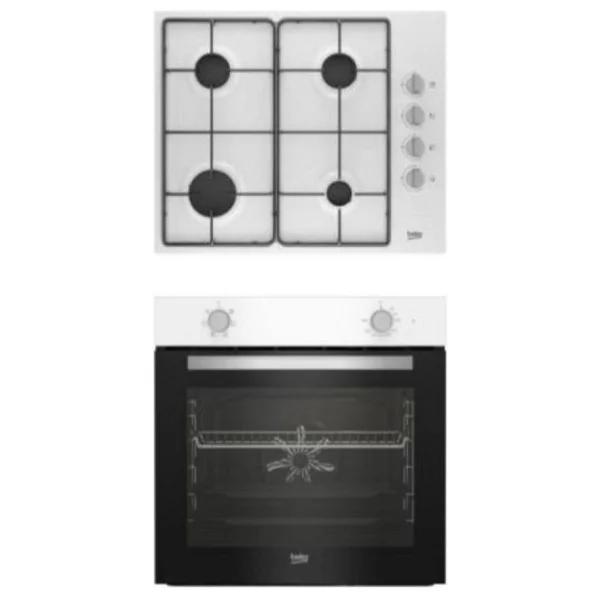 Beko Eco Beyaz Ikili Ankastre Set (Bfm 310 B + Bomd D 6110 Eb) - Görsel 4