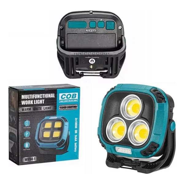 Ayt Powermaster Mx-W891 7000 Lümel Çalışma Lambası Şarjlı 3 Modlu 30 Watt Işıldak Aydınlatma Kamp Lambası - Görsel 4