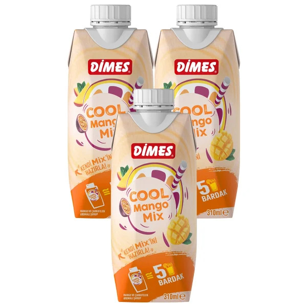 Dimes Cool Mango Mix 310 Ml - Görsel 3