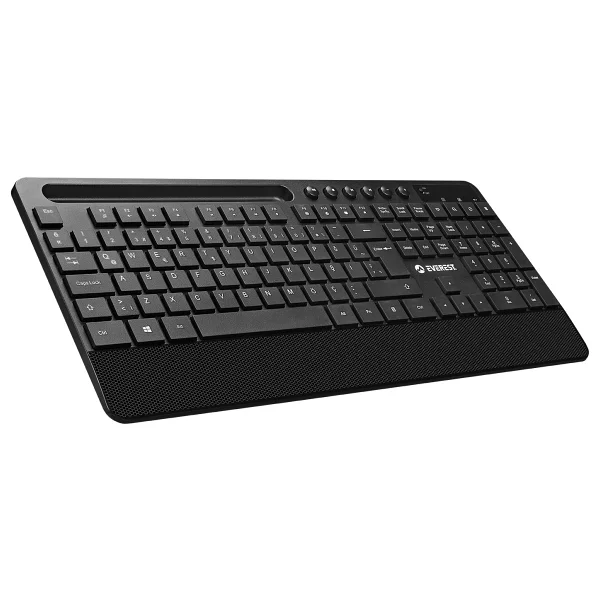 Everest Km-9676 Siyah Kablosuz Klavye Mouse Seti - Görsel 4