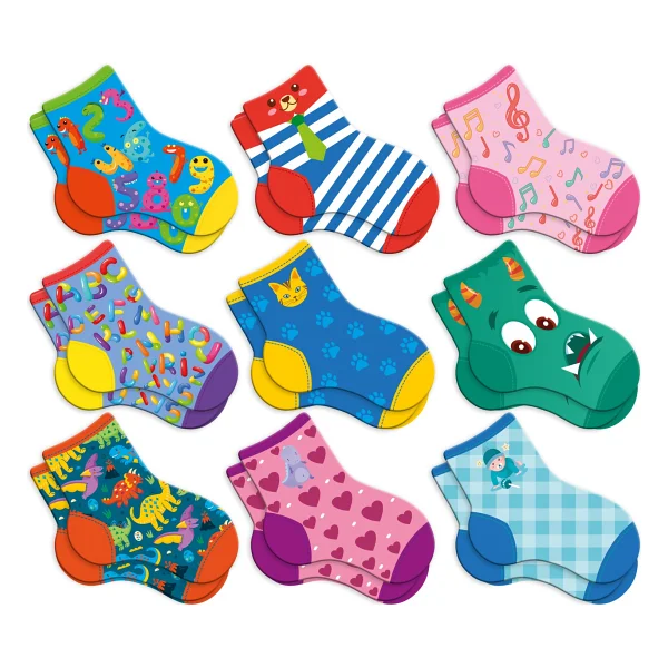 Circle Toys Kayıp Çoraplar Eşleştirme Kartları Oyunu - Görsel 4