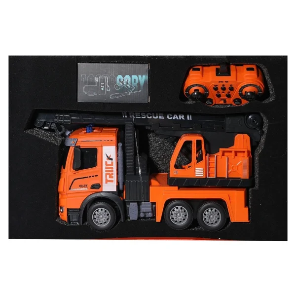 Gepettoys 1:12 Müzikli Işıklı Rc Hj8005-1 Uzaktan Kumandalı Vinç - Görsel 5
