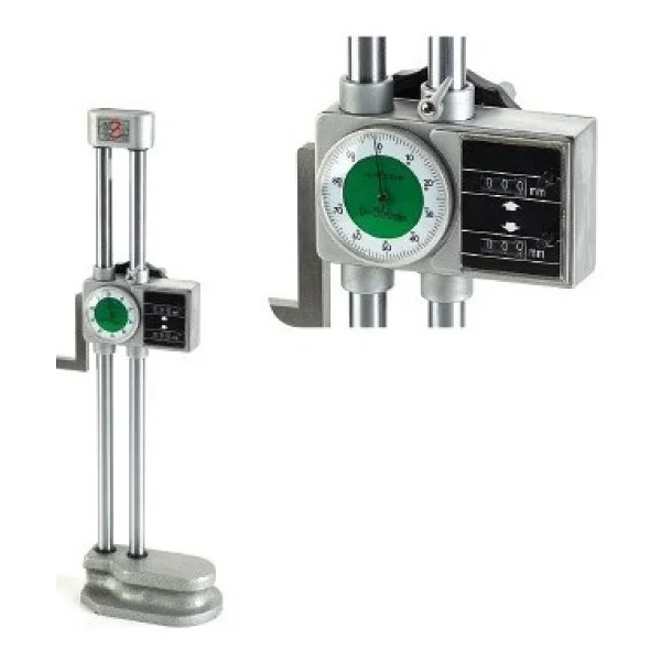 Gfb Çift Kolonlu Saatlı Yükseklik Mihengiri ( 0 -300 X0,01 Mm , 0-500 X0,01 Mm , 0 -600 X 0,01 Mm ) - 0 - 300 X 0,01 Mm - Görsel 4