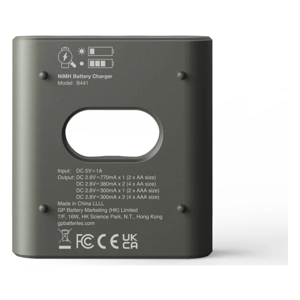 Gp Recyko B441 4'lü USB Pil Şarj Aleti - Görsel 3