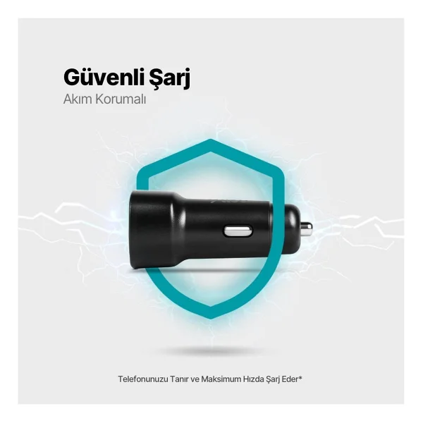 Ttec Smartcharger Duo 2cks31ds 15.5 W 3in1 Kablolu Araç Şarj Aleti - Görsel 3