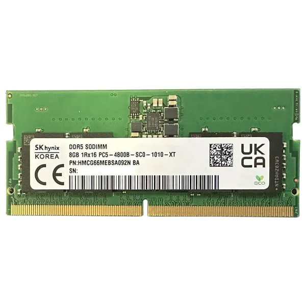 Skhynix 8 GB 4800 MHz CL40 HMCG66MEBSA092N DDR5 Ram