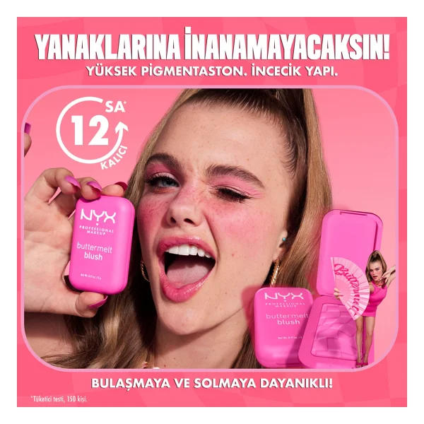 Nyx Professional Makeup Buttermelt 04 U Know Butta Krem Allık - Görsel 3