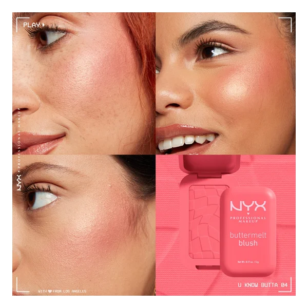 Nyx Professional Makeup Buttermelt 04 U Know Butta Krem Allık - Görsel 4