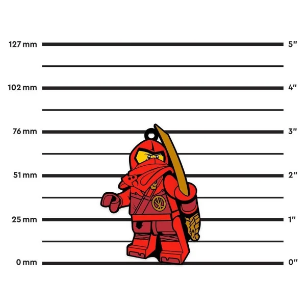 Lego Ninjago 53347 Kai Silicone Magnet - Görsel 8