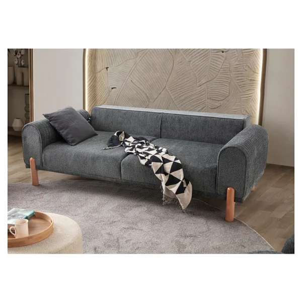 Edsy Home Armoni 3+3+1 Koltuk Takımı Krem - Görsel 4